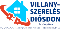 Villanyszerelo Diosd logo